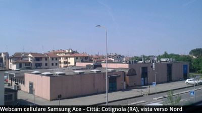 immagine della webcam nei dintorni di Villafranca di Forlì: webcam Cotignola