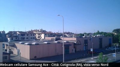 immagine della webcam nei dintorni di Bagnara di Romagna: webcam Cotignola