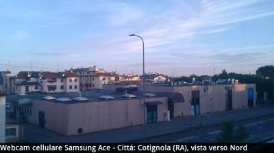 immagine della webcam nei dintorni di Marina Romea: webcam Cotignola