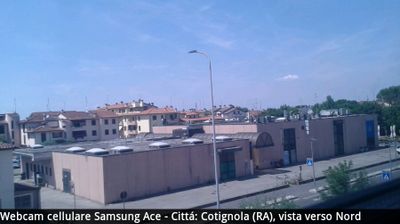 immagine della webcam nei dintorni di Medicina: webcam Cotignola