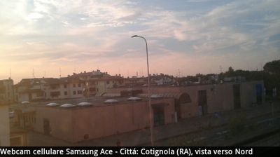 immagine della webcam nei dintorni di Villafranca di Forlì: webcam Cotignola
