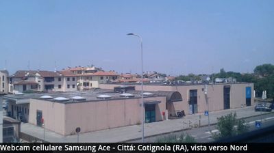 immagine della webcam nei dintorni di Castrocaro Terme e Terra del Sole: webcam Cotignola