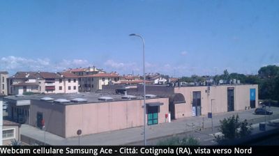 immagine della webcam nei dintorni di Bagnara di Romagna: webcam Cotignola