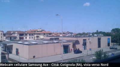 immagine della webcam nei dintorni di Villafranca di Forlì: webcam Cotignola