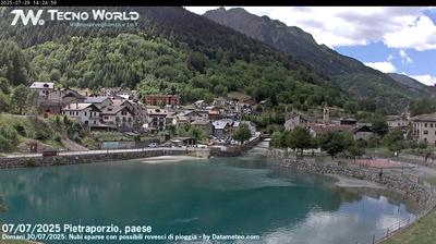 immagine della webcam nei dintorni di Vinadio: webcam Pietraporzio