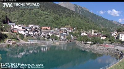 immagine della webcam nei dintorni di Valdieri: webcam Pietraporzio