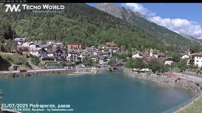 immagine della webcam nei dintorni di Pradleves: webcam Pietraporzio
