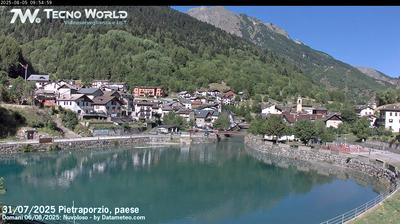 immagine della webcam nei dintorni di Sant'Anna di Valdieri: webcam Pietraporzio