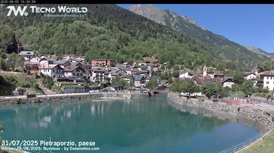 immagine della webcam nei dintorni di Sant'Anna di Valdieri: webcam Pietraporzio