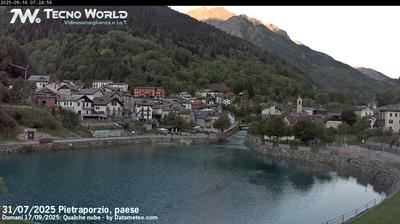 immagine della webcam nei dintorni di Pradleves: webcam Pietraporzio