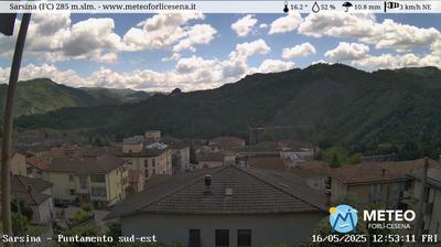 immagine della webcam nei dintorni di Sant'Agata Feltria: webcam Sarsina