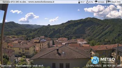 immagine della webcam nei dintorni di Santa Sofia: webcam Sarsina