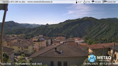 immagine della webcam nei dintorni di Bagno di Romagna: webcam Sarsina