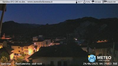 immagine della webcam nei dintorni di Mercato: webcam Sarsina