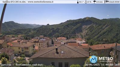 immagine della webcam nei dintorni di Civitella di Romagna: webcam Sarsina
