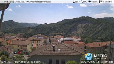 immagine della webcam nei dintorni di Portico e San Benedetto: webcam Sarsina