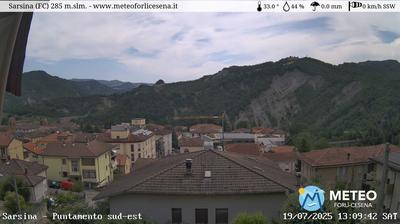 immagine della webcam nei dintorni di Carpegna: webcam Sarsina