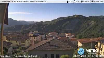immagine della webcam nei dintorni di Santa Sofia: webcam Sarsina