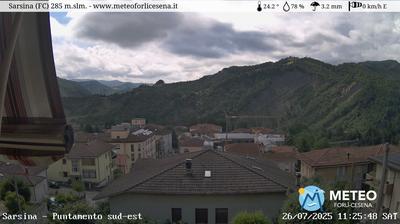 immagine della webcam nei dintorni di Mercato: webcam Sarsina