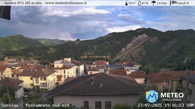 immagine della webcam nei dintorni di Frontino: webcam Sarsina