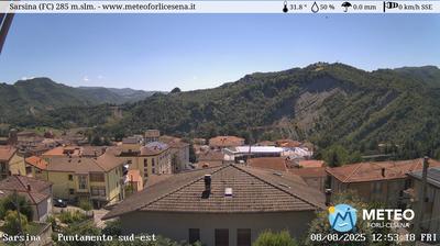 immagine della webcam nei dintorni di Castrocaro Terme e Terra del Sole: webcam Sarsina