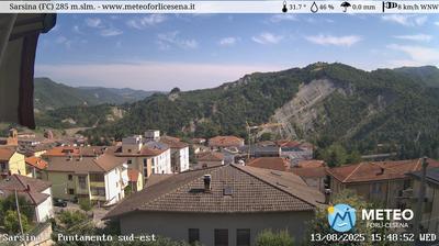 immagine della webcam nei dintorni di Novafeltria: webcam Sarsina