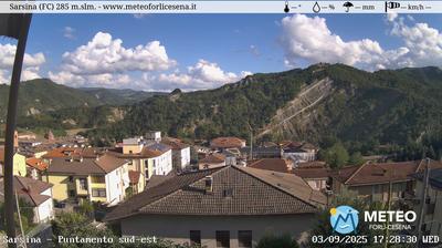 immagine della webcam nei dintorni di Bagno di Romagna: webcam Sarsina