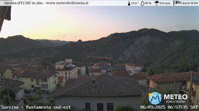 immagine della webcam nei dintorni di Civitella di Romagna: webcam Sarsina