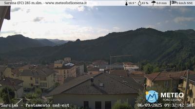 immagine della webcam nei dintorni di Civitella di Romagna: webcam Sarsina