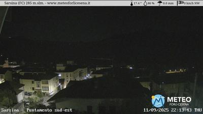 immagine della webcam nei dintorni di Sant'Agata Feltria: webcam Sarsina