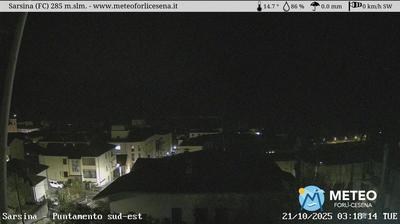 immagine della webcam nei dintorni di Ridracoli: webcam Sarsina