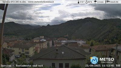 immagine della webcam nei dintorni di Santa Sofia: webcam Sarsina