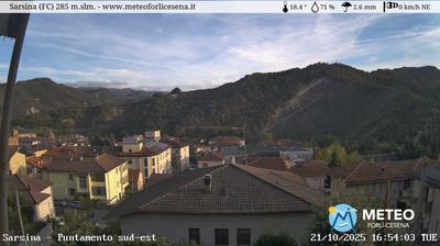 immagine della webcam nei dintorni di Bagno di Romagna: webcam Sarsina