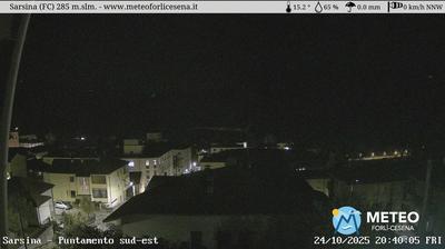 immagine della webcam nei dintorni di Carpegna: webcam Sarsina