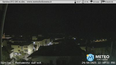 immagine della webcam nei dintorni di Civitella di Romagna: webcam Sarsina