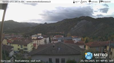 immagine della webcam nei dintorni di Civitella di Romagna: webcam Sarsina