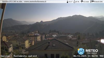 immagine della webcam nei dintorni di Verghereto: webcam Sarsina