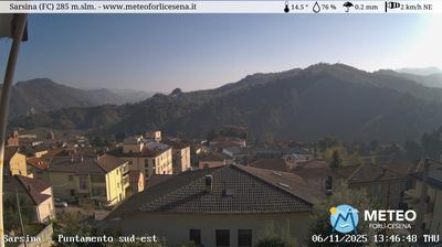 immagine della webcam nei dintorni di San Leo: webcam Sarsina