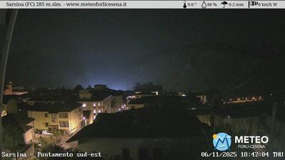 immagine della webcam nei dintorni di San Leo: webcam Sarsina