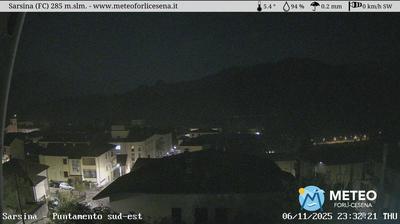 immagine della webcam nei dintorni di Portico e San Benedetto: webcam Sarsina