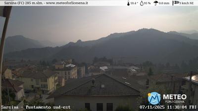 immagine della webcam nei dintorni di Bagno di Romagna: webcam Sarsina