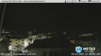 immagine della webcam nei dintorni di Castrocaro Terme e Terra del Sole: webcam Sarsina