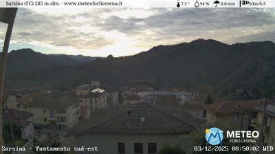 immagine della webcam nei dintorni di Sant'Agata Feltria: webcam Sarsina