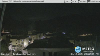 immagine della webcam nei dintorni di Santa Sofia: webcam Sarsina