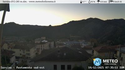immagine della webcam nei dintorni di Carpegna: webcam Sarsina