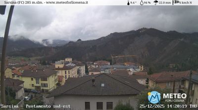 immagine della webcam nei dintorni di Perticara di Novafeltria: webcam Sarsina