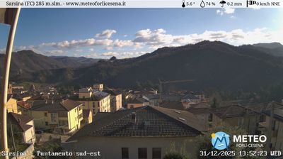 immagine della webcam nei dintorni di Castrocaro Terme e Terra del Sole: webcam Sarsina