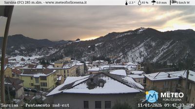 immagine della webcam nei dintorni di Castrocaro Terme e Terra del Sole: webcam Sarsina