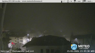 immagine della webcam nei dintorni di Santa Sofia: webcam Sarsina