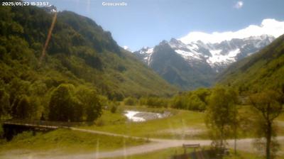 immagine della webcam nei dintorni di Alpe Cialma: webcam Groscavallo